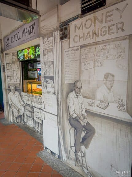 Singapur Streetart Kiosk